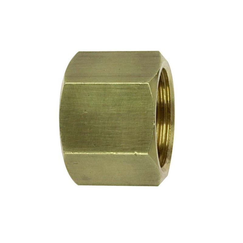 Manchons femelles/femelles égaux - laiton/chromé manchon laiton à visser ff8/13 avec butée 1 pièce(s) laiton femelle / femelle 8/13 (1/4") - boutte