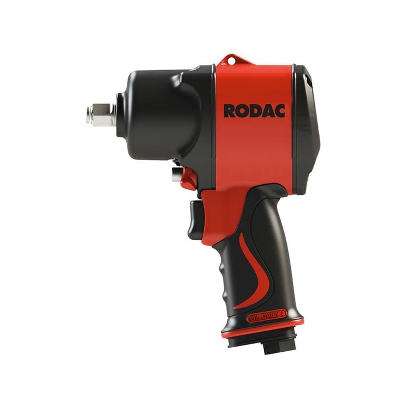 Clé à chocs s1 bi-matière 1/2" 1350 nm 1/2 " 5 et ≤ 8 m/s² 1/4" 85 dba 1 pièce(s) pneumatique 6.5 bar clé à chocs s1 bi-matière 1/2" 1350 nm 400 l/min