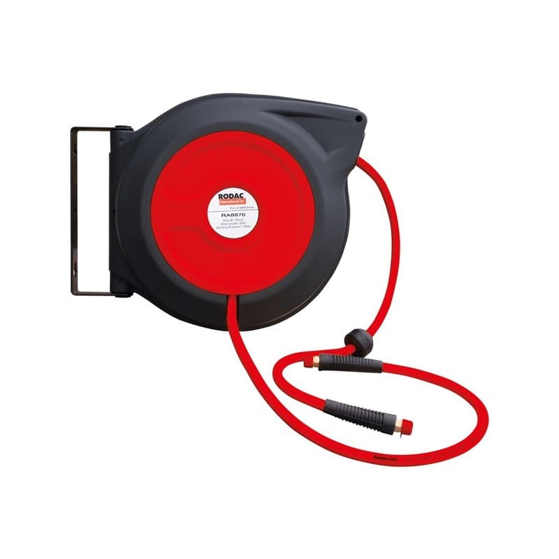 Enrouleur de tuyau haute pression 15 m 1 pièce(s) enrouleur de tuyau haute pression 15 m - rodac