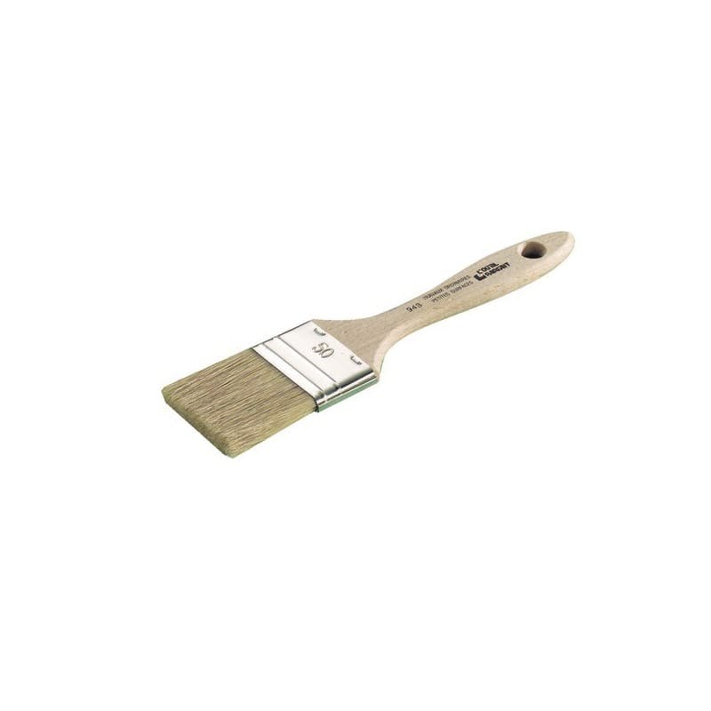 Pinceau plat bâtiment pinceau plat bâtiment 50 mm 1 pièce(s) bois brosse plate fibres synthétiques mélangées 50 mm - l'outil parfait marquardt