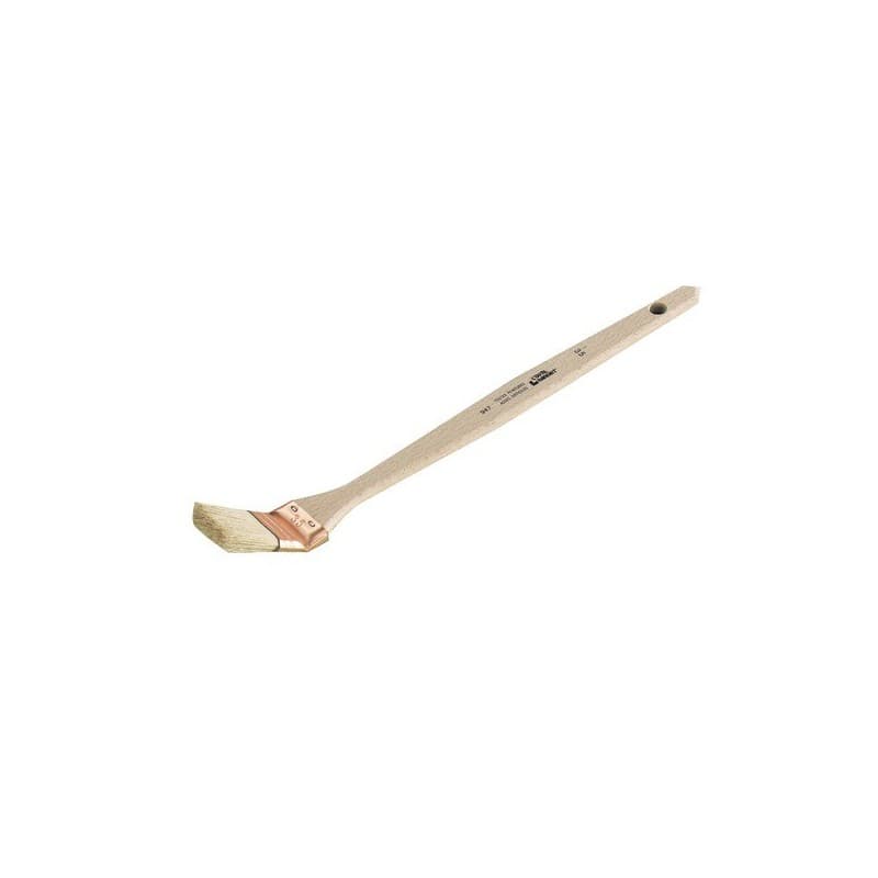 Brosses plates radiateur brosse radiateur coudée 25 mm 1 pièce(s) bois fibres synthétiques mélangées brosse radiateur 25 mm - l'outil parfait marquard