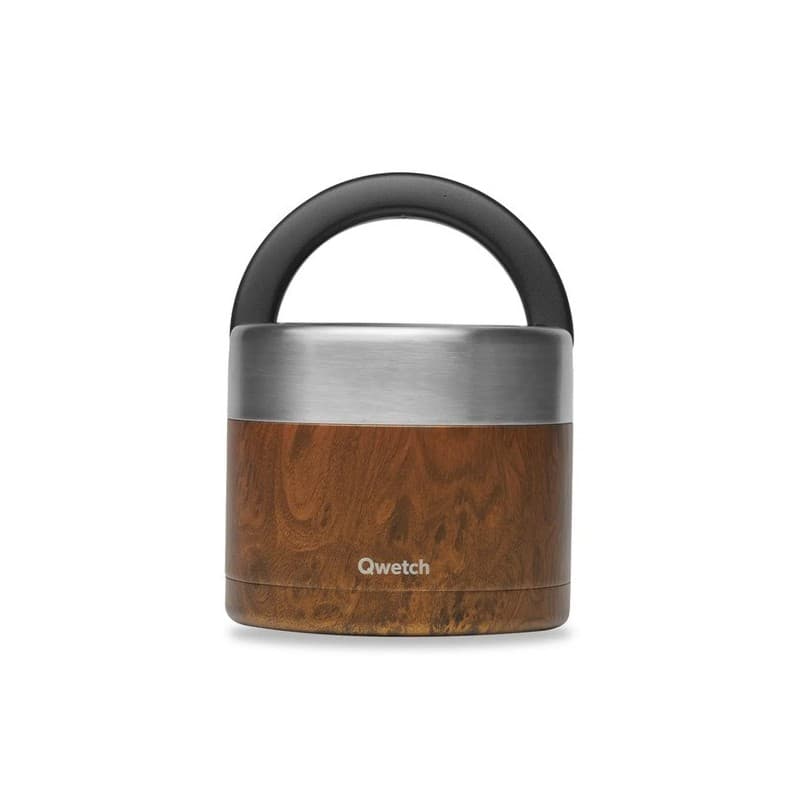 Boite repas isotherme wood 850ml 1 pièce(s) boite repas isotherme wood 850ml - qwetch