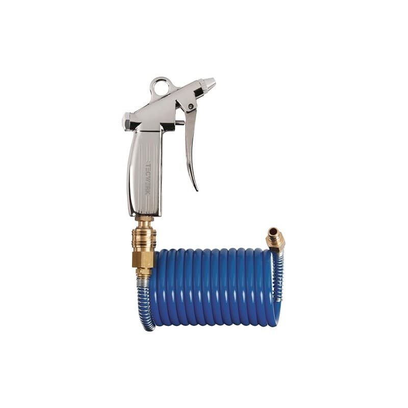 Set de pistolets à tuyaux spiralés tecwerk 1 pièce(s) set pistolets à tuyaux spiralés d. intérieur 6mm d. ext. 8mm - tecwerk