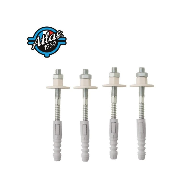 Fixation de chauffe-eau - 4 points de fixation fixation de chauffe-eau - 4 points de fixation 1 kit(s) de 16 piĂšce(s) - scell it