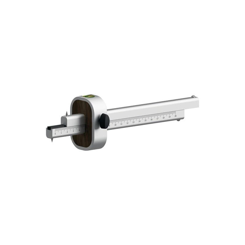 Trusquin alu-line 200 mm longueur de la cote 220 mm 1 pièce(s) trusquin alu-line 200 mm longueur de la cote 220 mm - ulmia