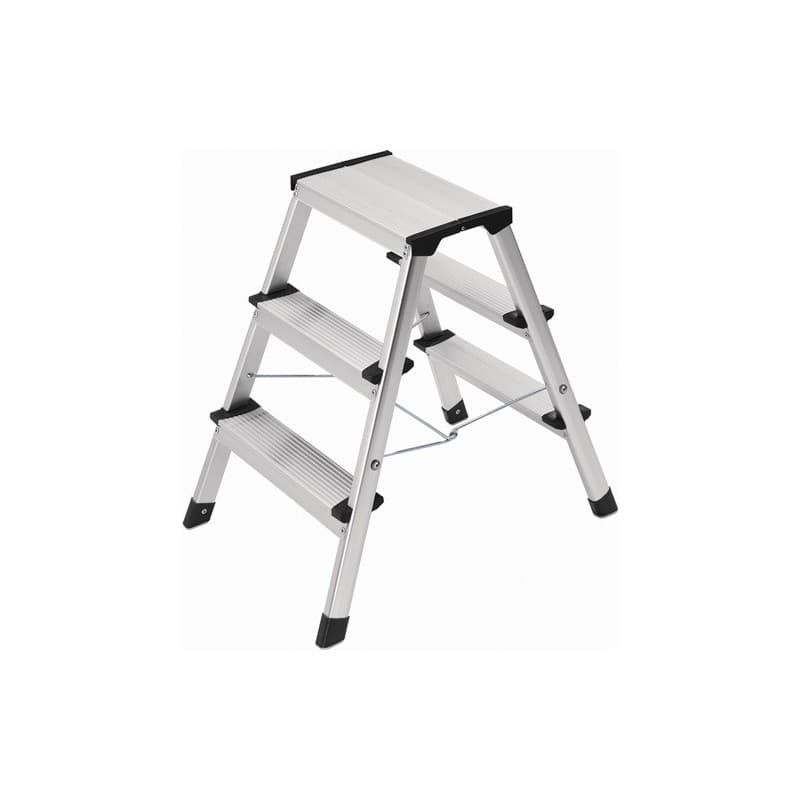 Escabeau pliant hailo 1 pièce(s) escabeau pliant marche plateforme y comp. 3 - hailo