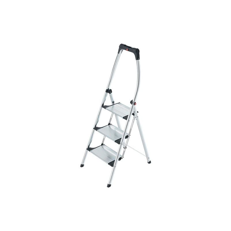 Escabeau pliant hailo 1 pièce(s) escabeau pliant marche plateforme y comp. 3 - hailo