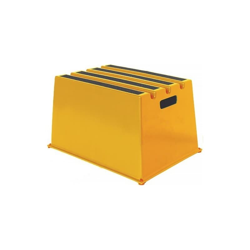 Marchepied pour charges lourdes 1 pièce(s) marchepied 1 hauteur 307mm plastique jaune - nw