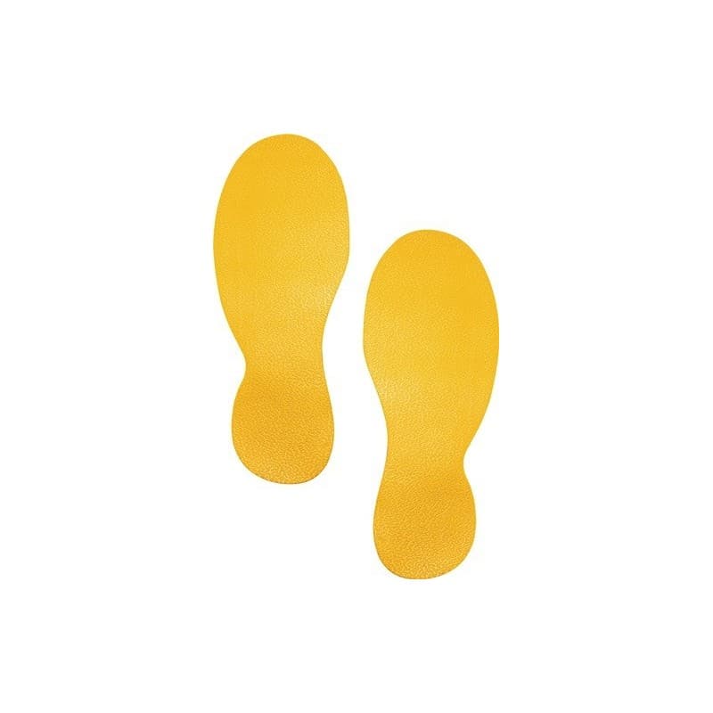 Marquage des places de parking forme c empreinte de pas 1 pièce(s) marquage des places de parking forme c empreinte de pas - durable