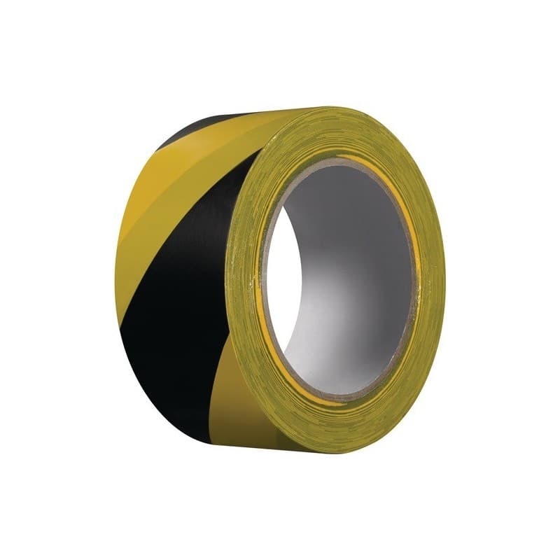 Lot ruban de signalisation extra 339 kip 1 carton(s) de 36 rouleau(x) ruban signalisation 339 pvc noir/jaune l33m l50mm - kip