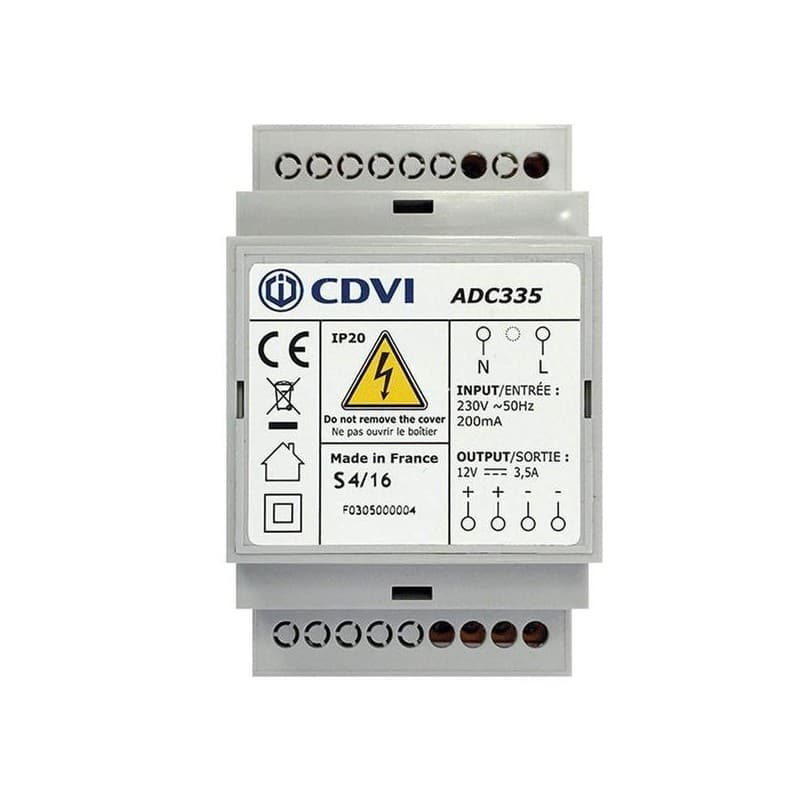 Alimentation régulée 12v alimentation régulée 12v 1 pièce(s) - cdvi