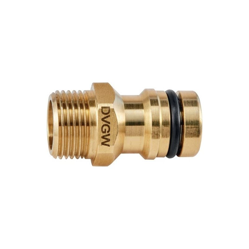 Fiche d'appareil système d enfichage geka plus ktw laiton 1 carton(s) de 5 pièce(s) fiche d'appareil système d'enfichage geka plus ktw laiton - geka