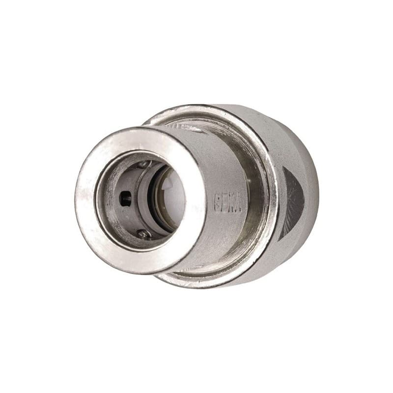 Lot raccord d´arrêt pour tuyau système d'enfichage geka plus geka 1 carton(s) de 10 pièce(s) raccord arrêt tuyau système enfichage nickelé t tuyau 19m