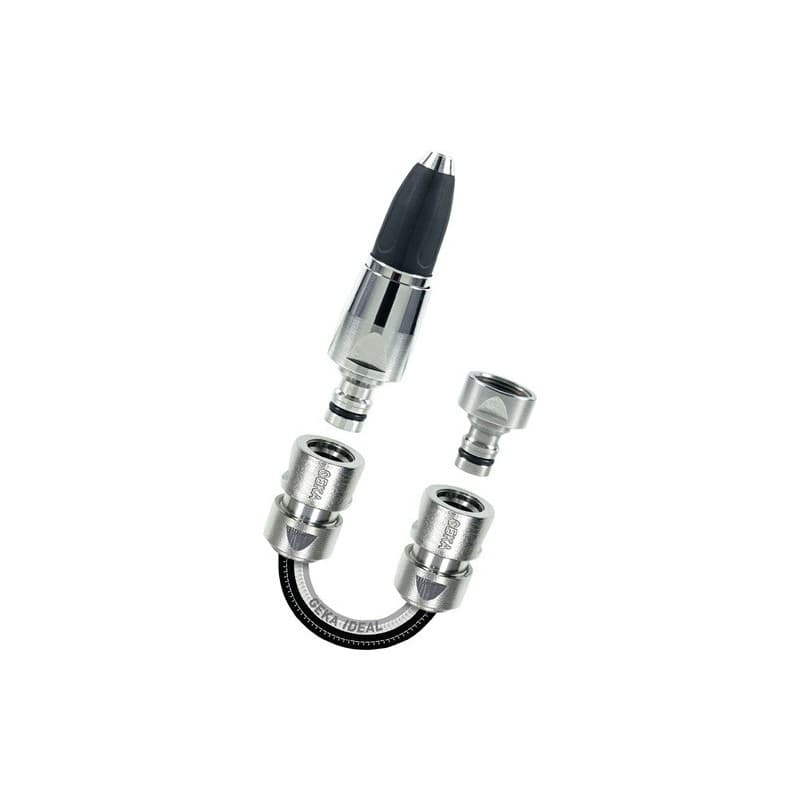 Jeu démarrage système enfichage geka plus laiton nickelé 1 pièce(s) jeu démarrage système enfichage geka plus laiton nickelé - geka