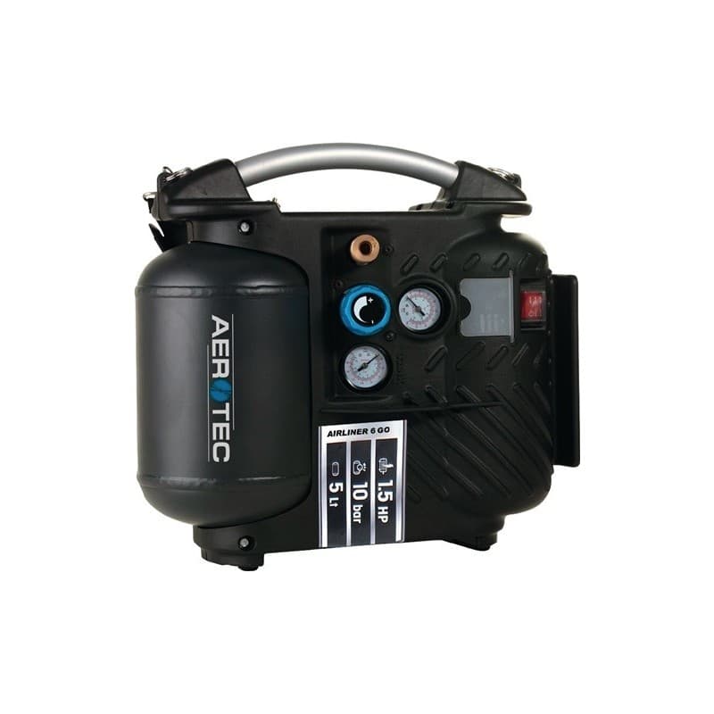 Compresseur aerotec airliner 5 go 200 l/min 10 bar 1 pièce(s) compresseur aerotec airliner 5 go 200 l/min 10 bar - aerotec