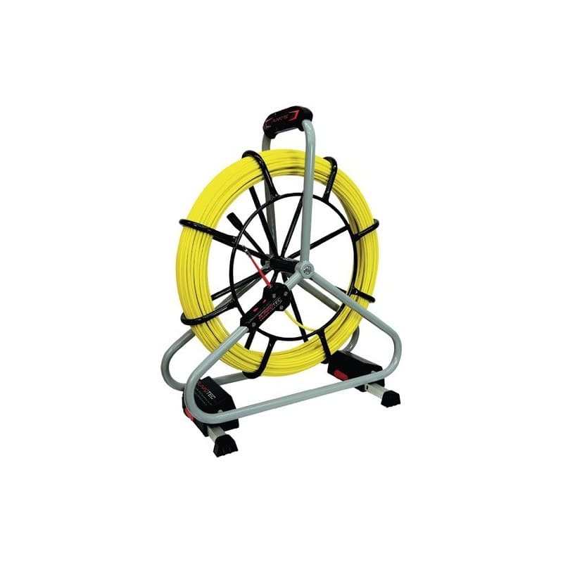 Tige en fibres de verre profiset runpotec 1 pièce(s) tige fibres verre profiset l. ruban 60m rayon courbure 168mm - runpotec