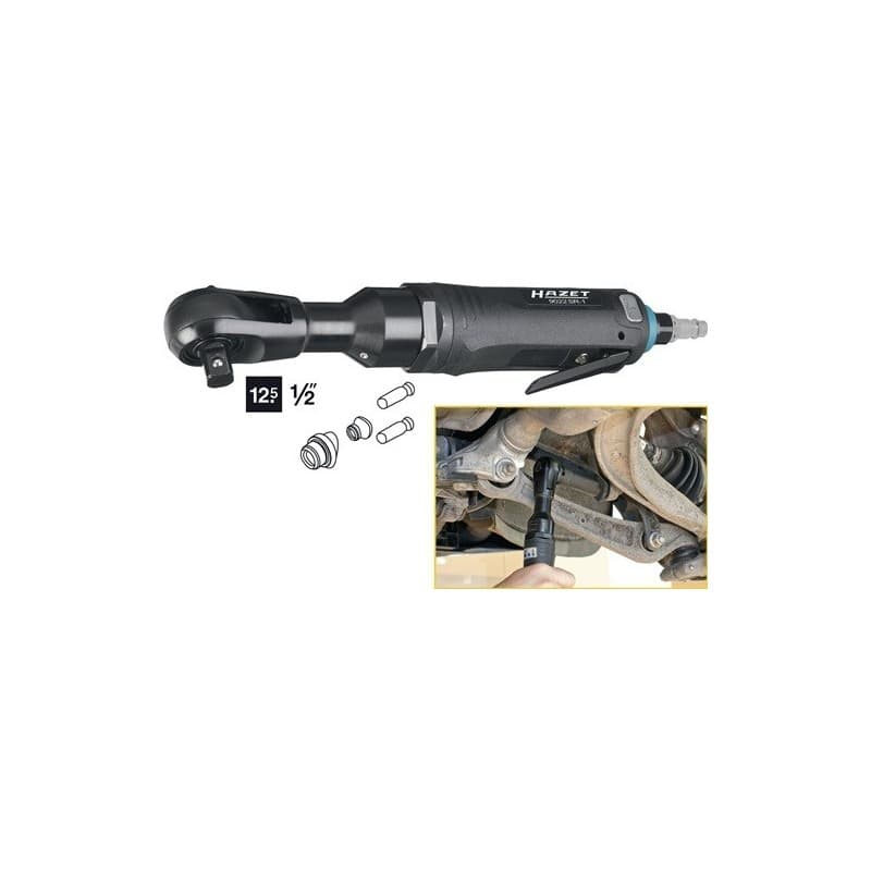 Tournevis cliquet air comprimé 9022sr-1 12,5mm (1/2") 4 pans 1 piÚce(s) tournevis cliquet air comprimé 9022sr-1 12,5mm (1/2") 4 pans - hazet
