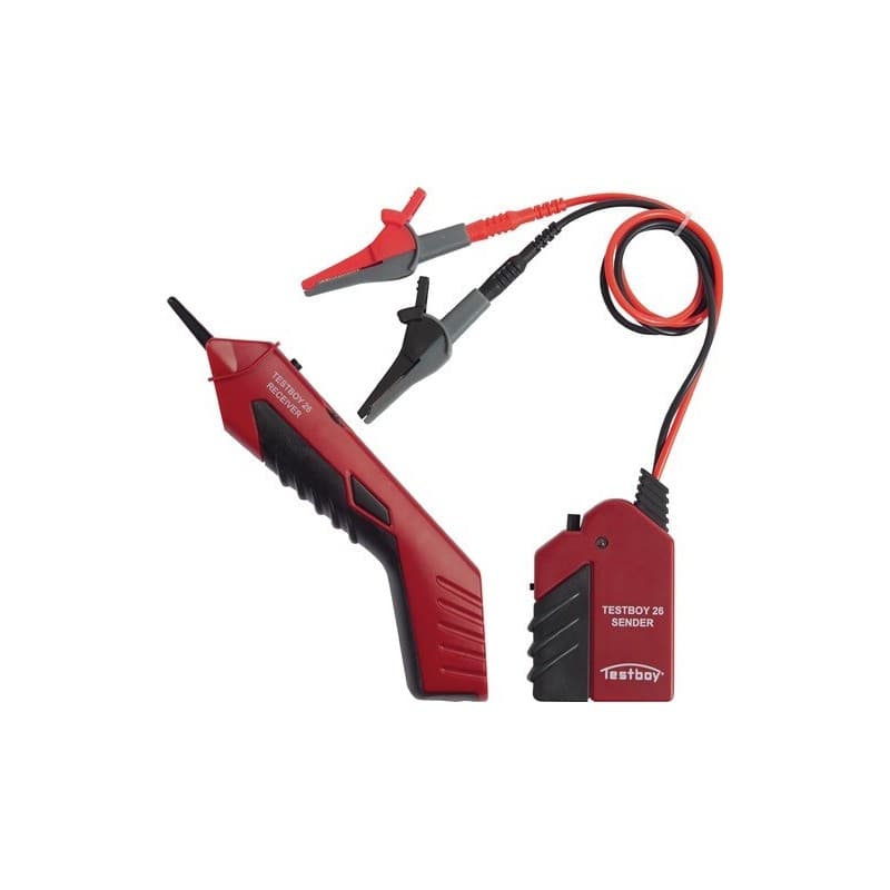 Set localisateurs câbles testboy 26 localiser/attribuer fils 1 pièce(s) set localisateurs câbles testboy 26 localiser/attribuer fils - testboy