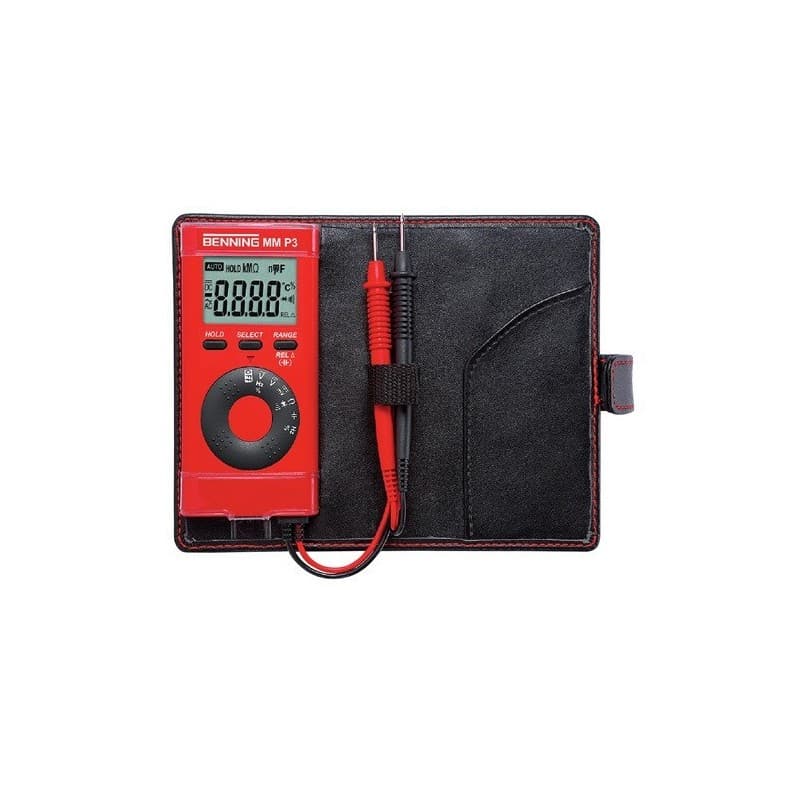 Multimètre mm p3 0,1 mv-600 v ac/dc 1 pièce(s) multimètre mm p3 0,1 mv-600 v ac/dc - benning