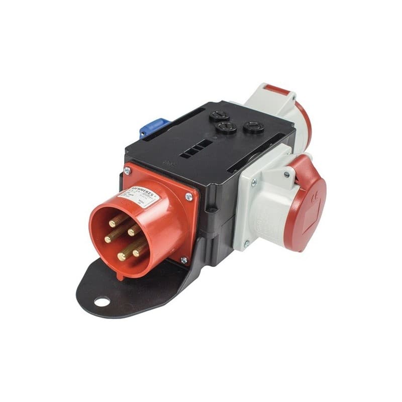 Adaptateur cee mixo mosel 1x fiche cee 400 v, 32 a, 5 pôles 1 pièce(s) adaptateur cee mixo mosel 1x fiche cee 400 v, 32 a, 5 pôles - as-schwabe