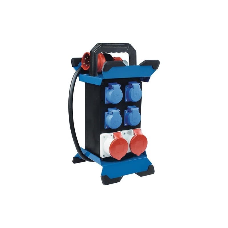 Répartiteur électrique cee stecky 11+ fiche cee 400v 16 a 1 pièce(s) répartiteur électrique cee stecky 11+ fiche cee 400v 16 a - as-schwabe