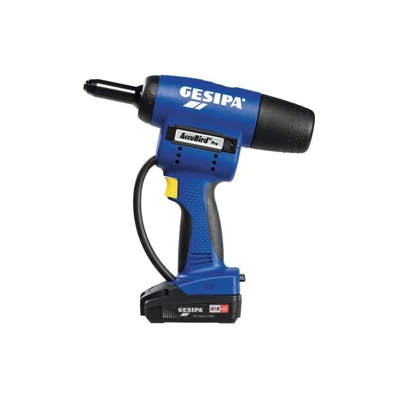 Appareil à rivetage aveugle sans fil accubird®pro gesipa 1 pièce(s) appareil rivetage aveugle ss fil accubird®pro 12 pcs 13000n - gesipa