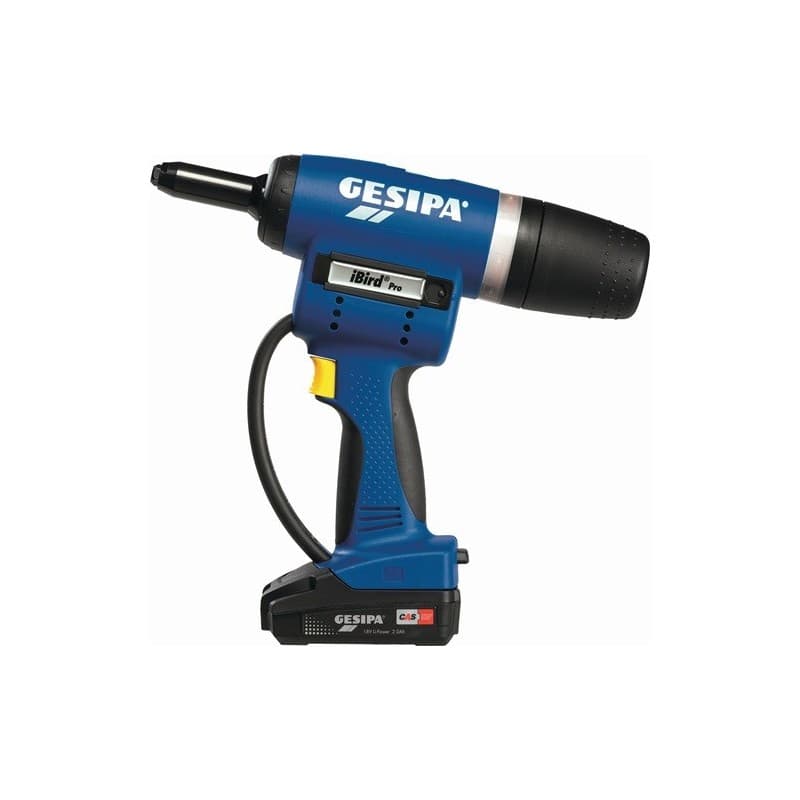 Appareil rivetage aveugle ss fil ibird® pro 8 pcs 20000n 1 pièce(s) appareil rivetage aveugle ss fil ibird® pro 8 pcs 20000n - gesipa