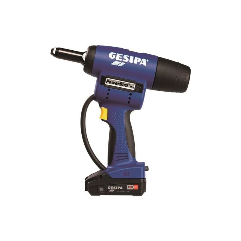 Appareil à rivetage aveugle sans fil powerbird® pro gold edition gesipa 1 pièce(s) appareil rivetage aveugle ss fil powerbird® pro 9 pcs 20000n - gesi