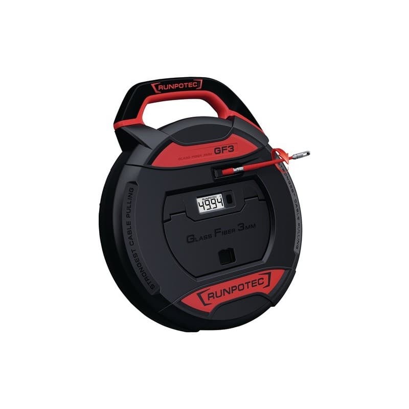 Tire-fils gf3 runpotec 1 pièce(s) tire-fils gf3 l. de ruban 20 m rayon courbure 38 mm - runpotec