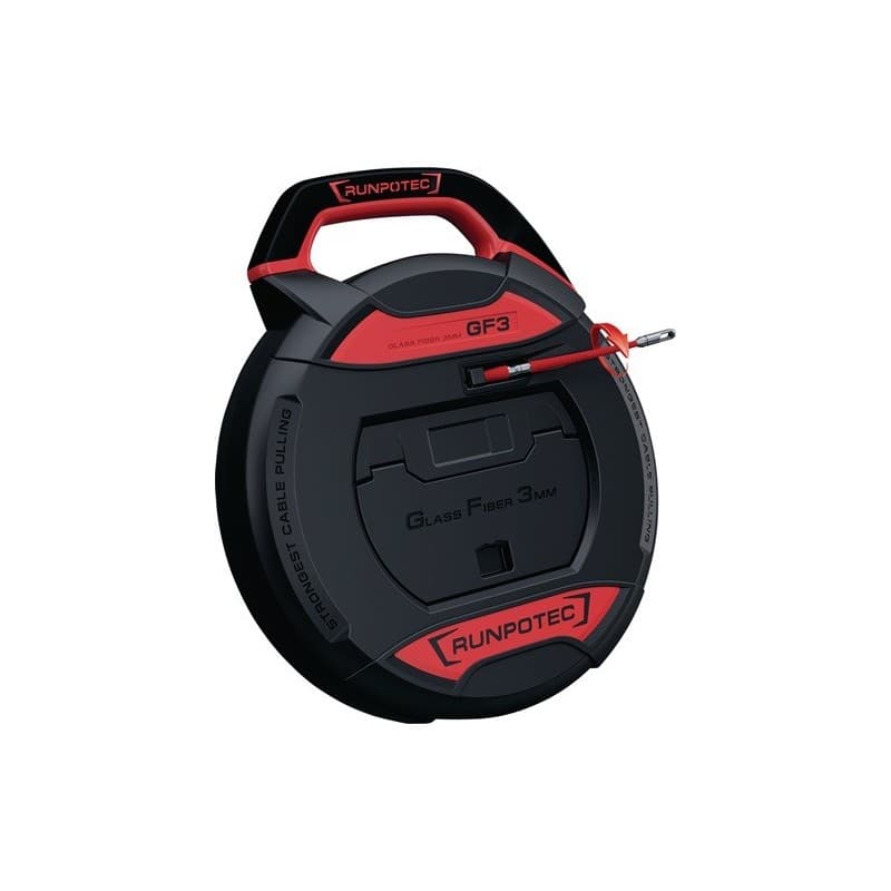 Tire-fils gf3 runpotec 1 pièce(s) tire-fils gf3 l. de ruban 20 m rayon courbure 38 mm - runpotec