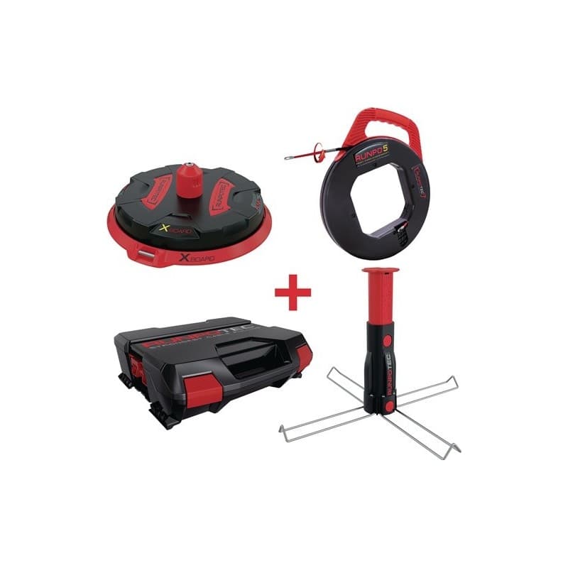 Dérouleur de câbles multi-set capacité de charge 300 kg 1 pièce(s) dérouleur de câbles multi-set capacité de charge 300 kg - runpotec