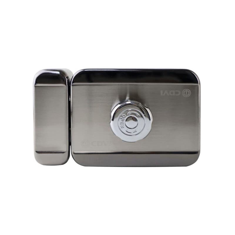 Motoverrous avec décondamnation électrique ou manuelle 1 pièce(s) verrou motorisé étanche avec molette mvm - cdvi