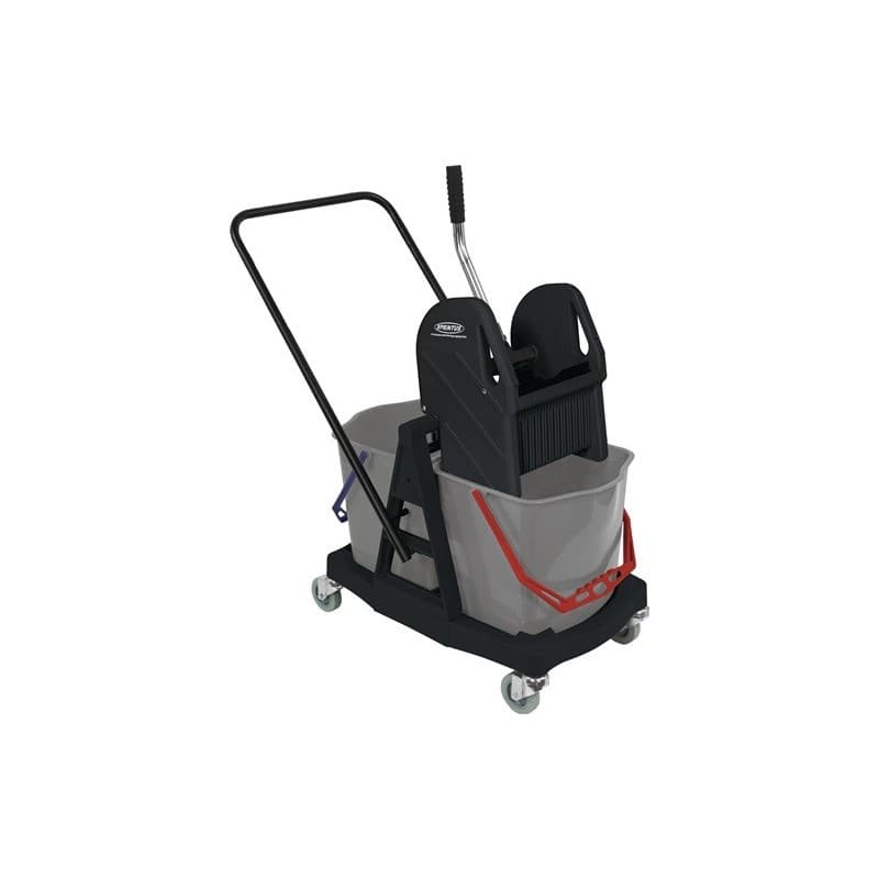 Chariot de nettoyage sprintus 1 pièce(s) chariot de nettoyage seaux de 2 x 17 l, presse - sprintus