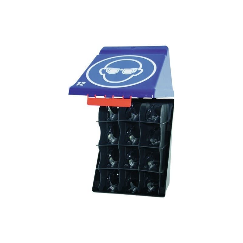 Boîte de rangement de sécurité secubox - maxi 12 bleu 1 pièce(s) boîte de rangement de sécurité secubox - maxi 12 bleu - gebra