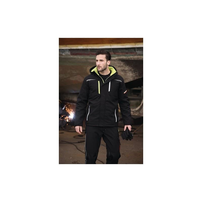 Blouson professionnel en softshell terrax workwear terrax 1 pièce(s) blouson professionnel en softshell terrax workwear taille m - terrax