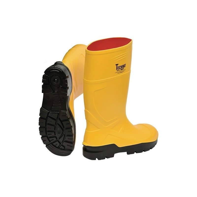 Bottes de sécurité rönne techno boots 1 paire(s) bottes de sécurité rönne taille 40 jaune - techno boots