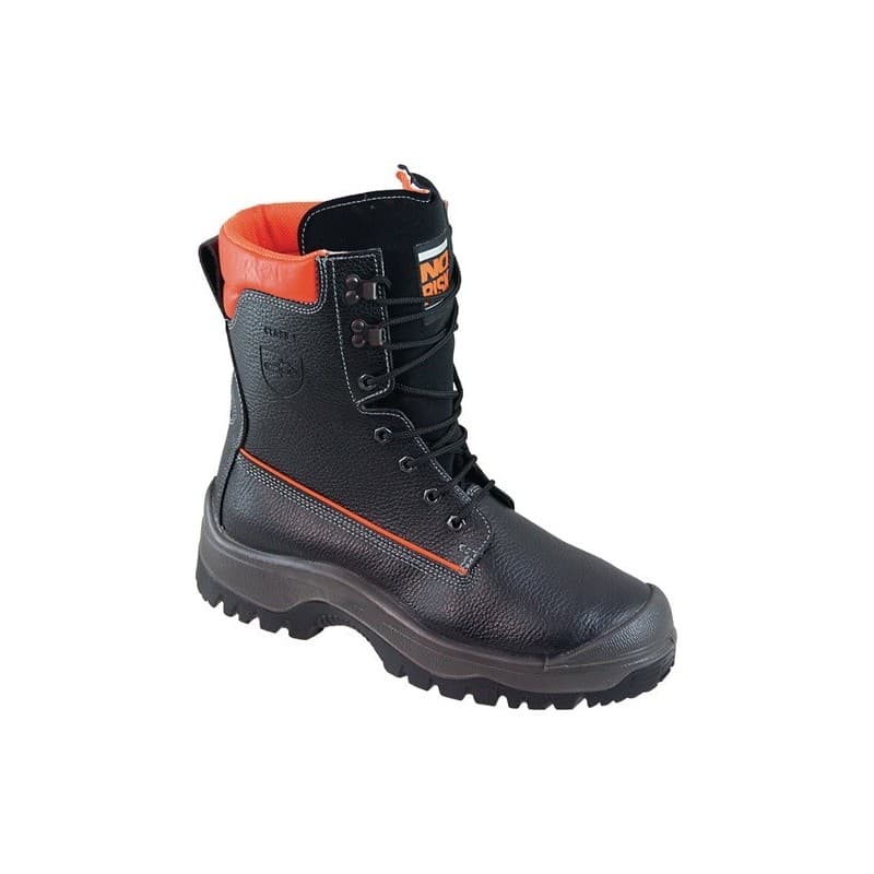 Bottes de sécurité forestière norisk 1 paire(s) bottes de sécurité forestière norisk taille 40 noir/orange - nw