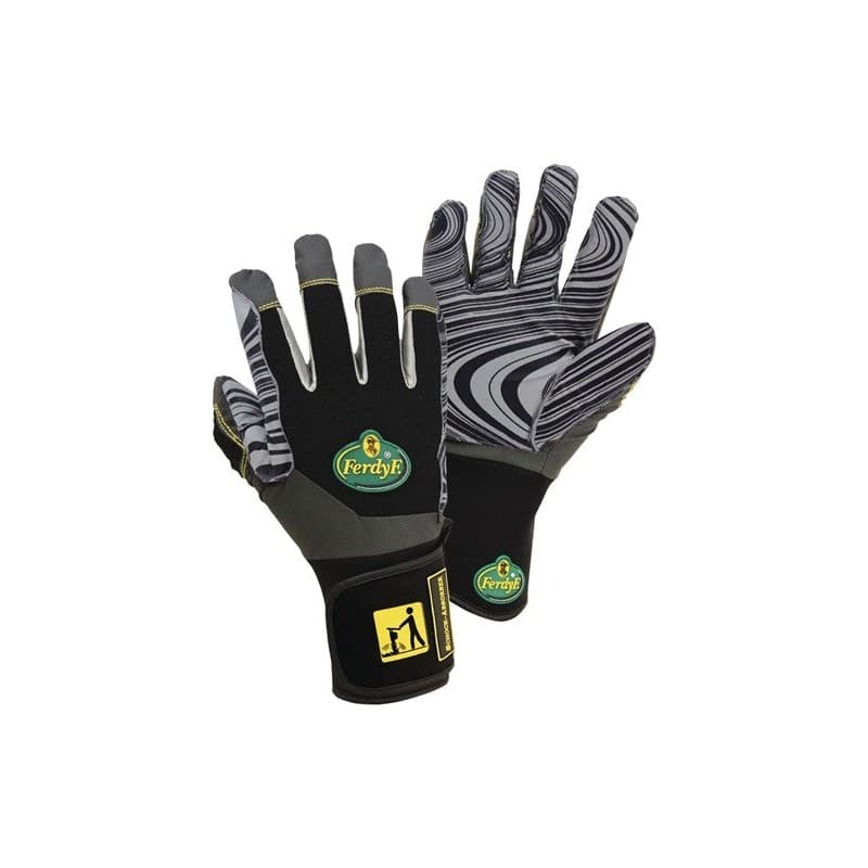 Gants anti-vibration schock absorber leipold+döhle 1 paire(s) gants anti-vibration schock absorber taille xl noir/gris - leipold+döhle