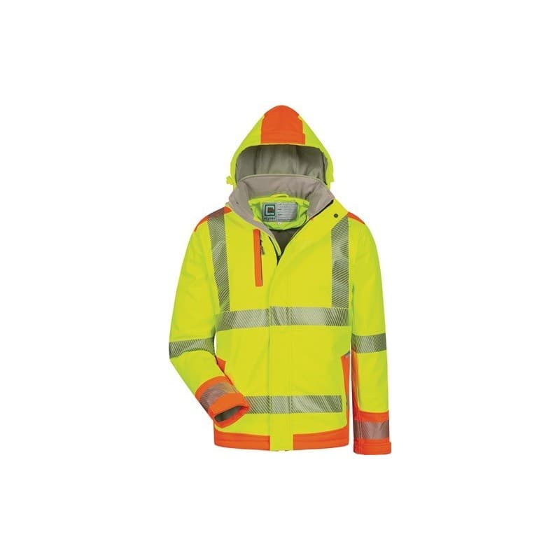 Veste softshell de signalisation rickmer elysee 1 pièce(s) veste softshell de signalisation rickmer taille xxl - elysee