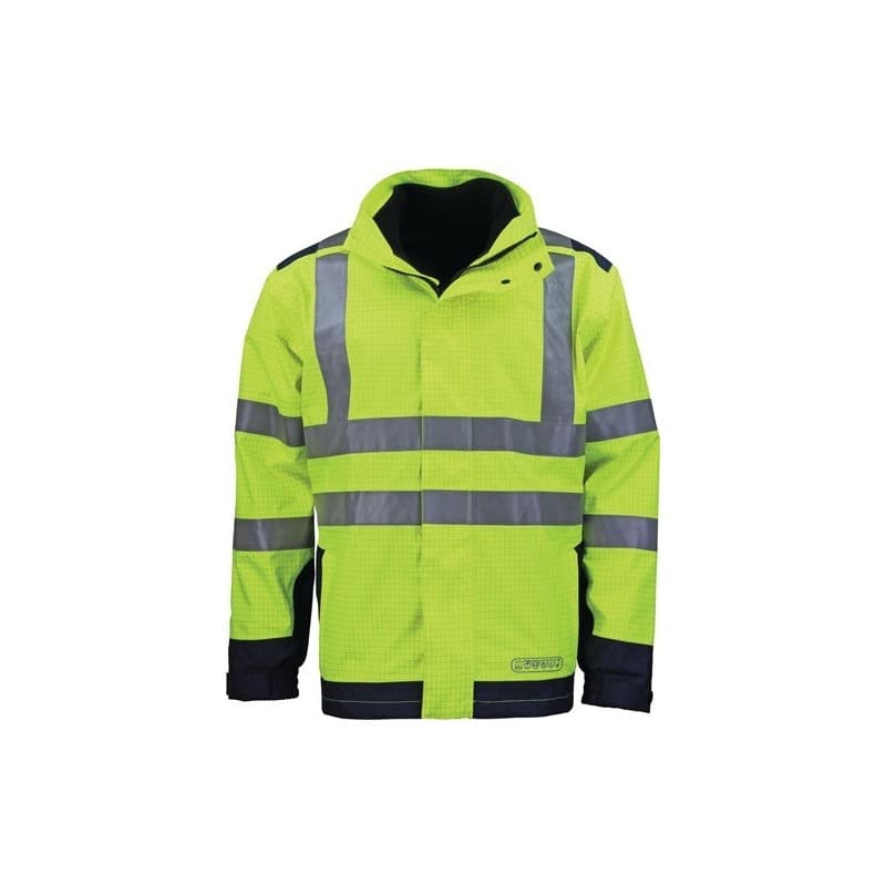 Veste protect. contre intempér., flammes asatex 1 pièce(s) veste protect. contre intempér., flammes taille xxl - asatex