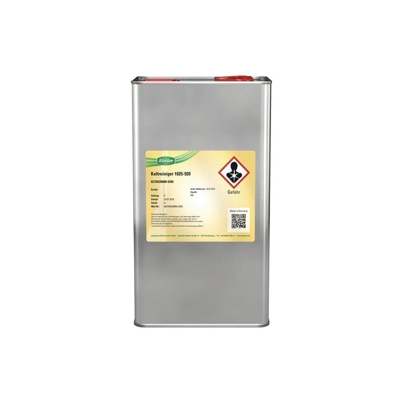 Produits nettoyants à froid 5 l 1 pièce(s) produits nettoyants à froid 5 l - kluthe