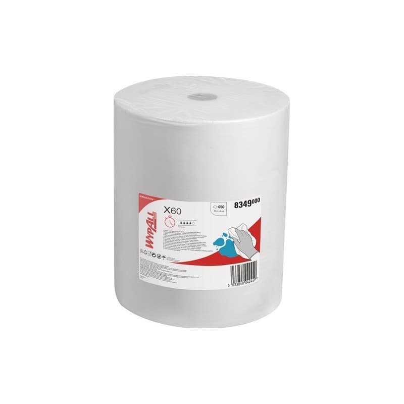 Torchon wypall x60 - 8349 l380xl420environ mm 1 rouleau(x) torchon wypall x60 - 8349 l380xl420environ mm - wypall