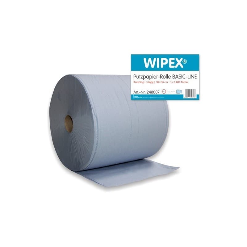 Essuie-tout basic-line l360xl380env. mm 1 rouleau(x) essuie-tout basic-line l360xl380env. mm - wipex