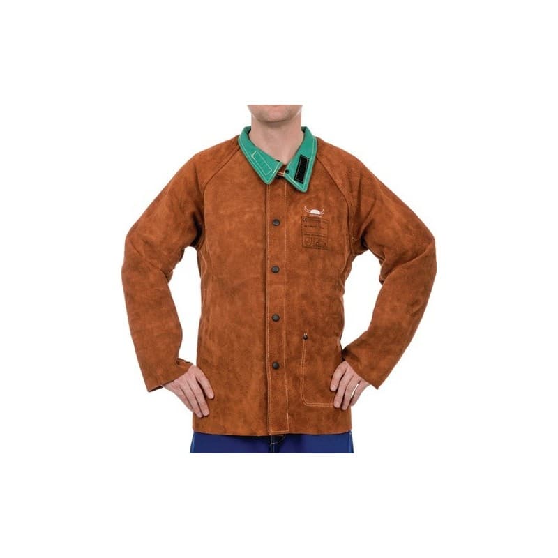 Veste de protection pour soudeur steersotuff® weldas 1 pièce(s) veste de protection pour soudeur steersotuff® taille l - weldas