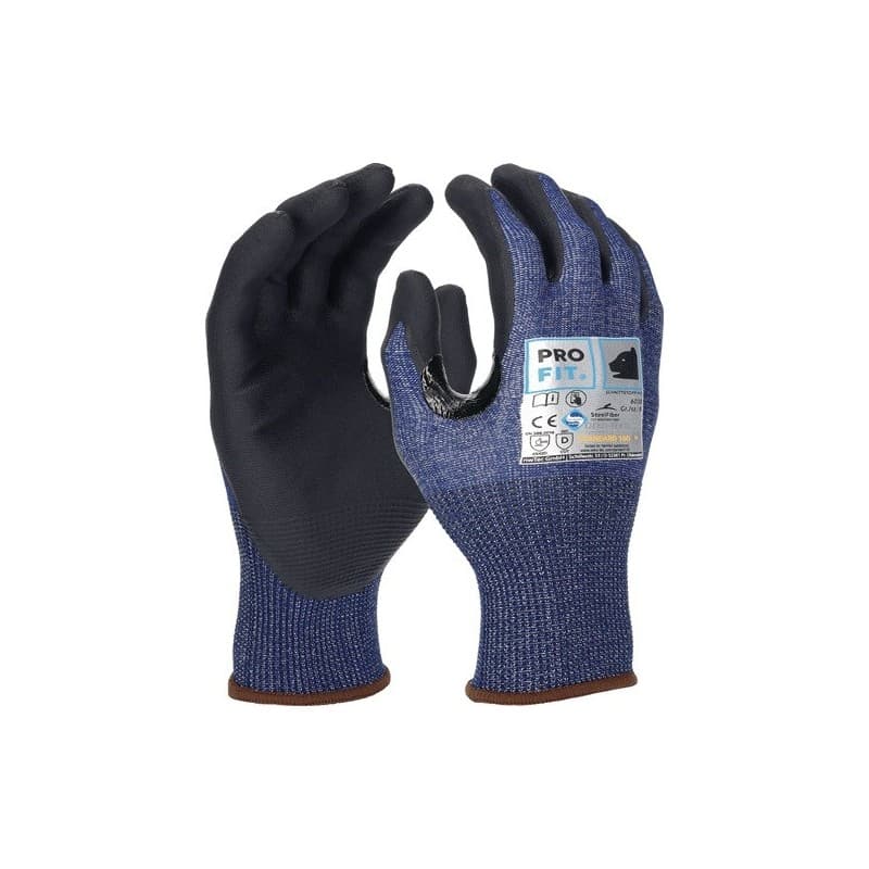 Lot gants de protection contre les coupures schnittstop pro pro fit 1 carton(s) de 12 paire(s) gants protection coupures schnittstop pro t11 bleu/noir