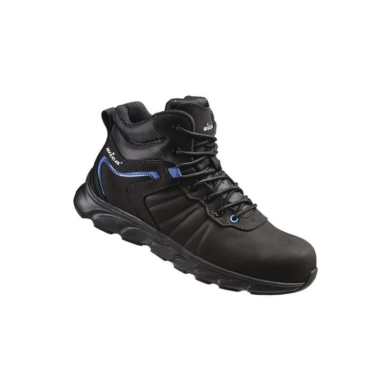 Bottes de sécurité mathi wica 1 paire(s) bottes de sécurité mathi taille 41 w. 10,5 noir/bleu - wica