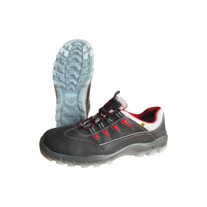 Chaussures de sécurité sport step nitras 1 paire(s) chaussures de sécurité sport step taille 41 w 11 noir - nitras