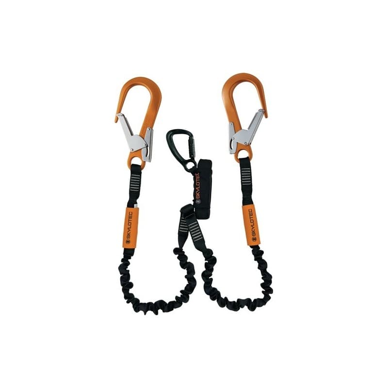 Longe à absorbeur skysafe pro+ skylotec 1 pièce(s) longe à absorbeur skysafe pro+ longueur 1,8 m twin - skylotec