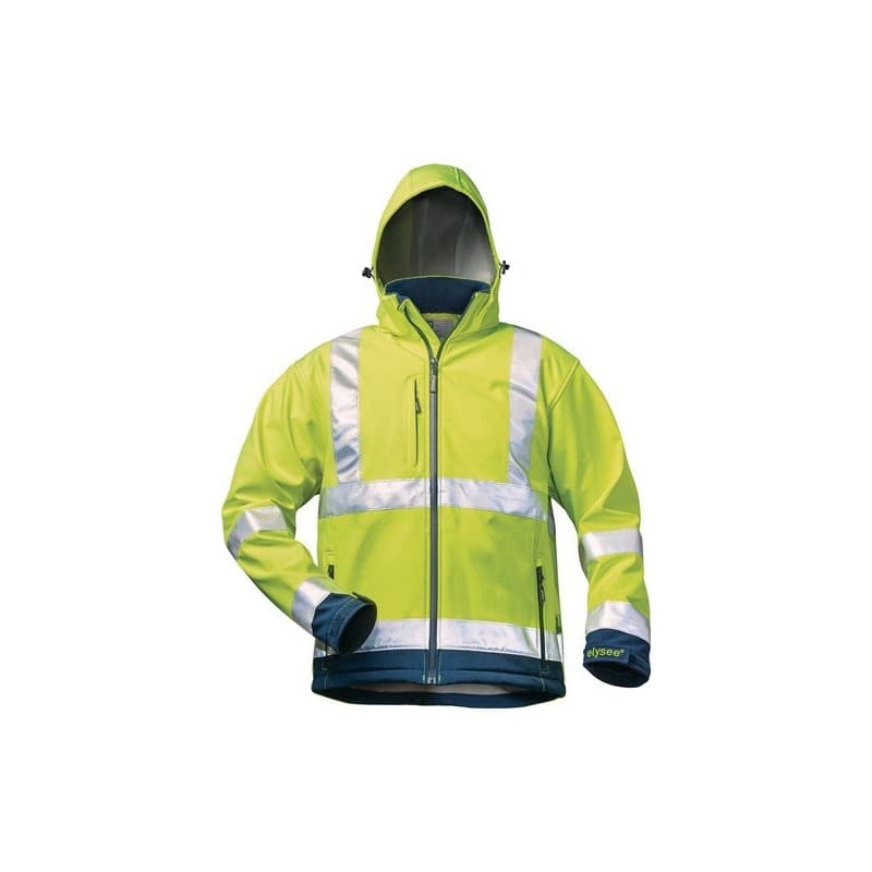 Veste softshell de signalisation liam elysee 1 pièce(s) veste softshell de signalisation liam taille xxl - elysee