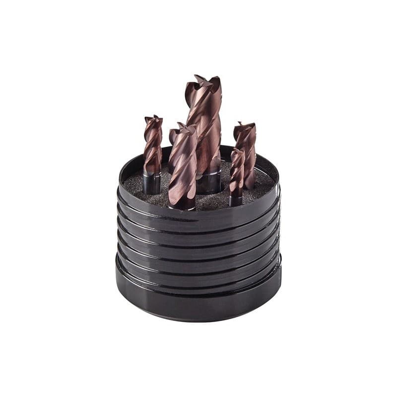 Set fraises deux tailles 6527 l ø 6/8/10/12/16mm nb lames 4 1 pièce(s) set fraises deux tailles 6527 l ø 6/8/10/12/16mm nb lames 4 - promat